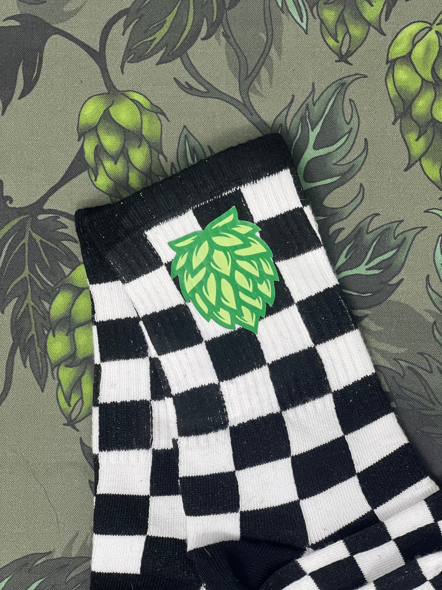 Checkered Hop Socks