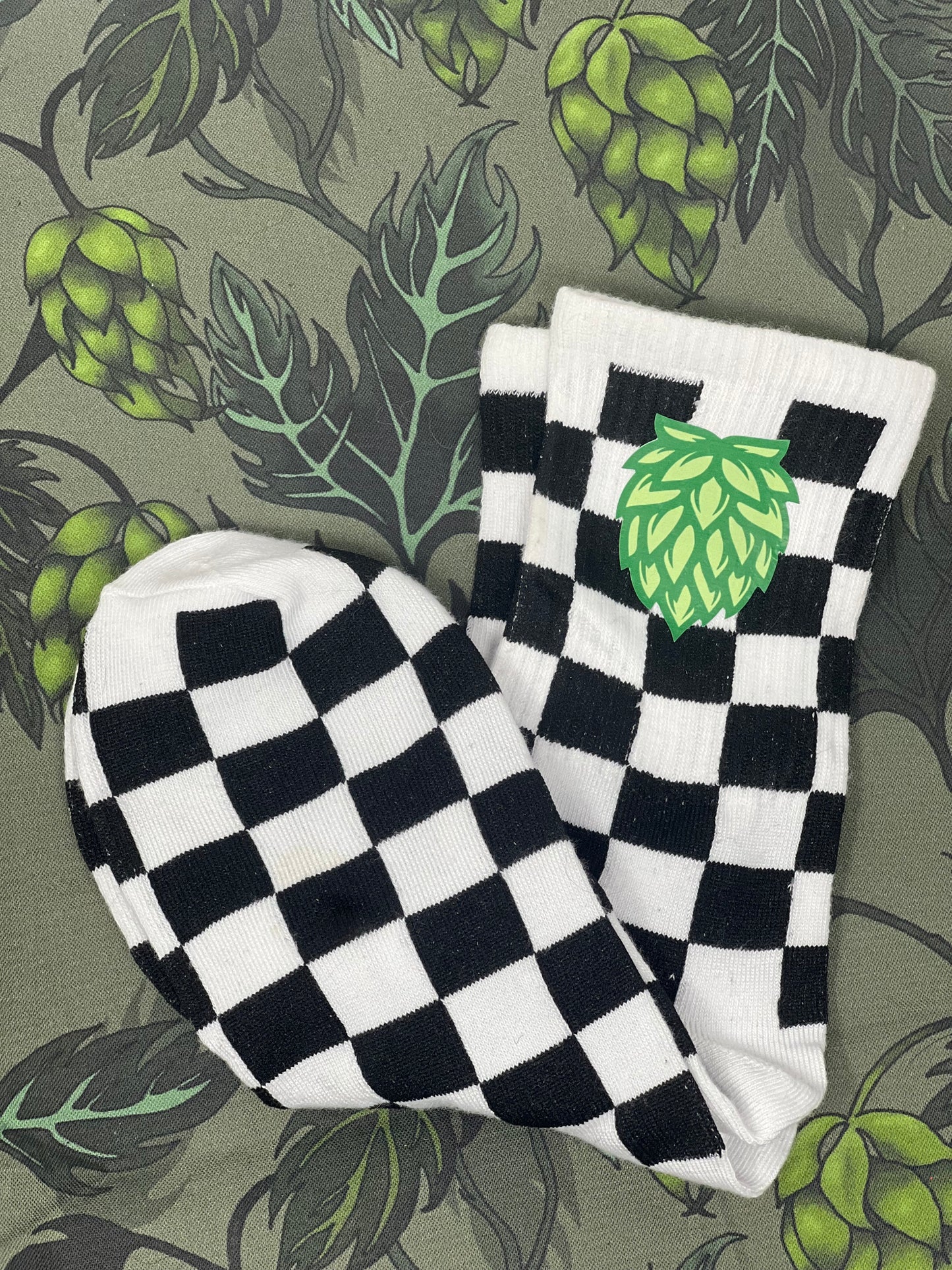 Checkered Hop Socks