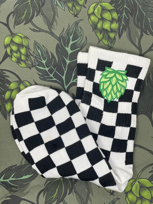 Checkered Hop Socks